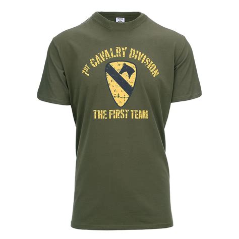 Fostex T Shirt 1st Cavalry Division Military Range
