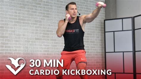 30 Minute Cardio Kickboxing Workout To Burn Fat At Home 30 Min Cardio