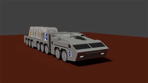 Blend Swap Future Mars Vehicle Truck