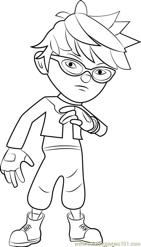 Click the boboiboy thorn coloring pages to view printable version or color it online (compatible with ipad and android tablets). Fang Coloring Page - Free BoBoiBoy Coloring Pages ...