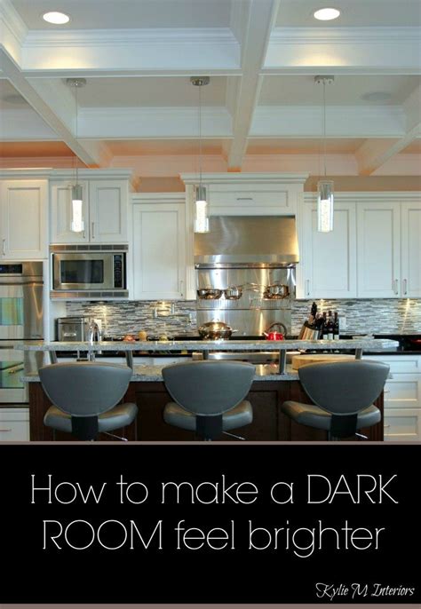 How To Use Lighting To Make A Dark Room Look Brighter Kylie M Interiors