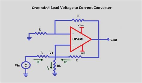 Current To Voltage Amplifier Op Circuit