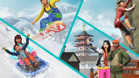 Sims 4 Snowy Escape