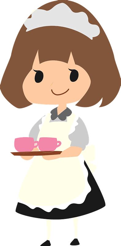 Cafe Waitress Clipart Free Download Transparent Png Creazilla