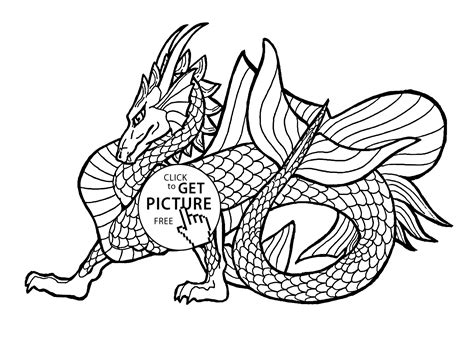 Free printable dragons coloring pages. Ninjago dragon coloring pages for kids, printable free