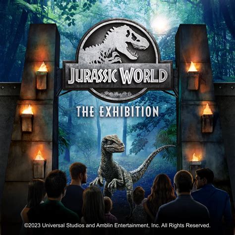 Jurassic World The Exhibition Square One Shopping Centre Mississauga 30 September 2023