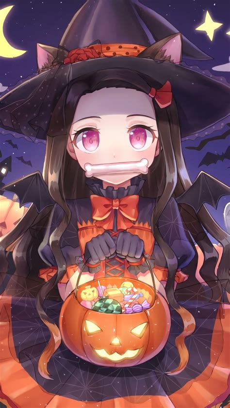 Spooky Nezuko Anime Anime Halloween Anime Characters
