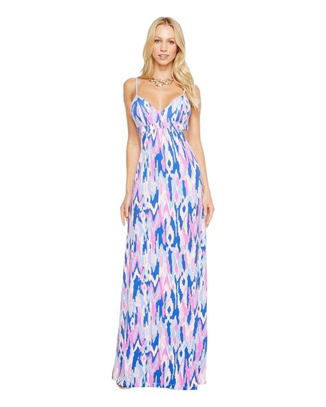 Lilly Pulitzer Linley Maxi Dress In Blue Lyst