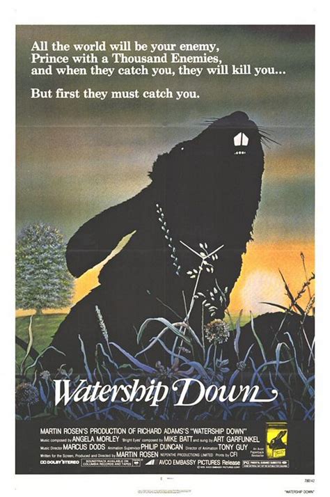 But lapine literature ain't the only thing this guy had up his sleeve. Lavey's Blog: Watership Down - World animation reviews (UK)