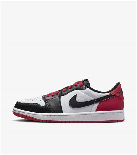 Air Jordan 1 Low Black Toe Cz0790 106 Release Date Nike Snkrs Hr