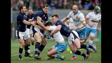 Scottish Defence Holds Strong To Keep Italy Out Rbs 6 Nations Youtube
