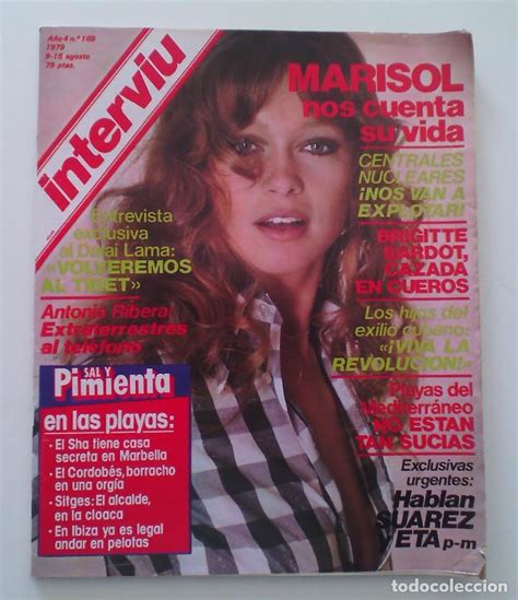 Revista Intervi N A O Marisol Comprar Revista Intervi