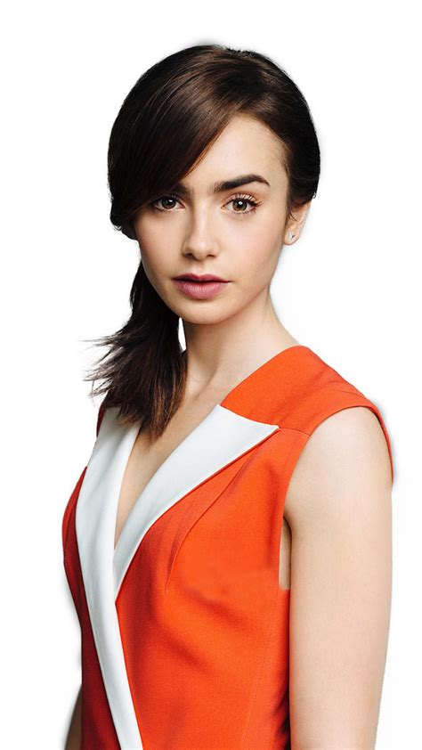 Download 720x1280 Wallpaper Lily Collins Cute And Simple Actress