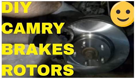 2017 Toyota Camry Brakes And Rotors