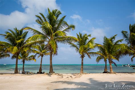 White Sandy Beaches Ambergris Caye Belize Jose Luis