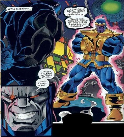 Darkseid Vs Thanos Darkseid Doomsday Comics Darkseid Vs Thanos