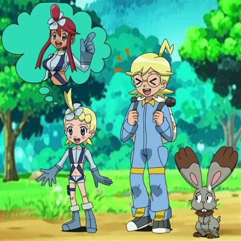 Clemont And Bonnie Pokemon The Future Is Now Bonnie Zelda Characters Fictional Characters