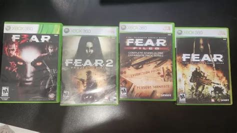 Coleção Fear Xbox 360 Completa Raro Mercadolivre
