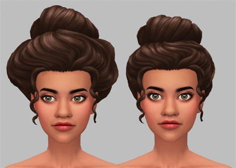 Sunday Hair At Saurus Sims Sims 4 Updates