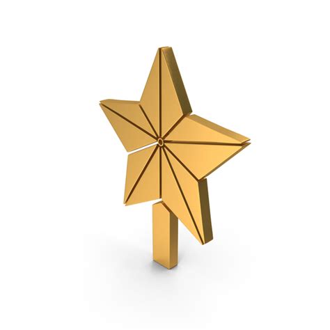 Christmas Star Symbol Gold Png Images And Psds For Download Pixelsquid