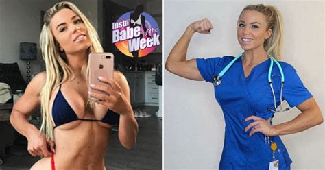 Sexy Nurse Flaunts Killer Bikini Body In Drool Worthy Stripteases Daily Star