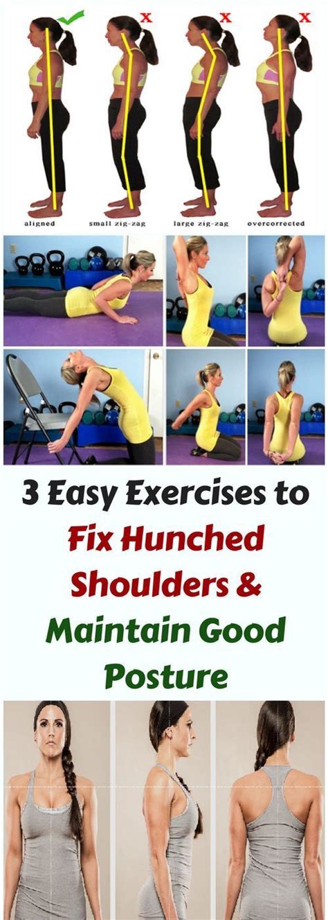 Here Are Easy Exercise To Fix Hunched Shoulders Maintain Good