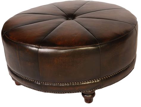 Like many of saarinen's furniture designs, the womb chair required production techniques and materials still in the infancy of their existence. Cindy Black & Tan Leather Round Ottoman from Lazzaro (WH ...