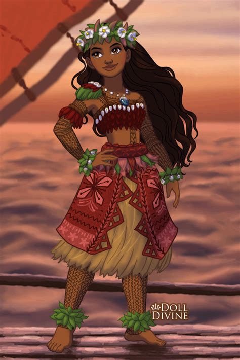 Click To Dress Up Disney Princess Moana Polynesian Princess Moana
