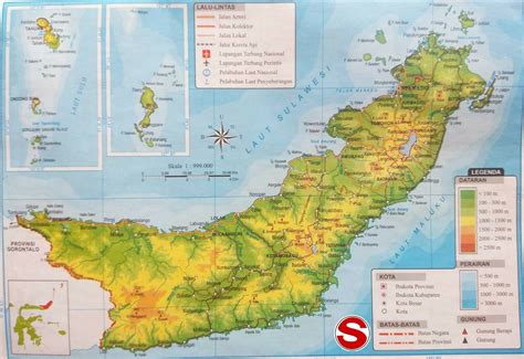 Peta Sulawesi Utara Lengkap Kabupaten Dan Kota Sejarah Negara The