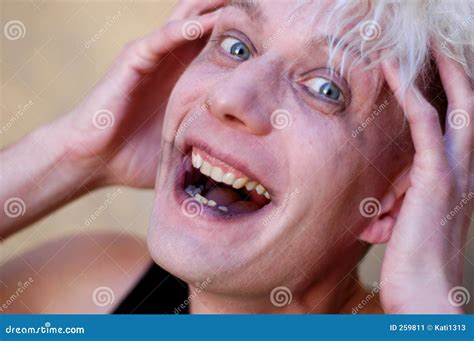 Mad Laughter Stock Image Image Of Madman Crazy Gothic 259811