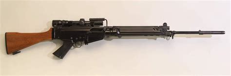 Lot Fn Fal Fal G Series Semi Automatic Rifle With Scope And Bipod