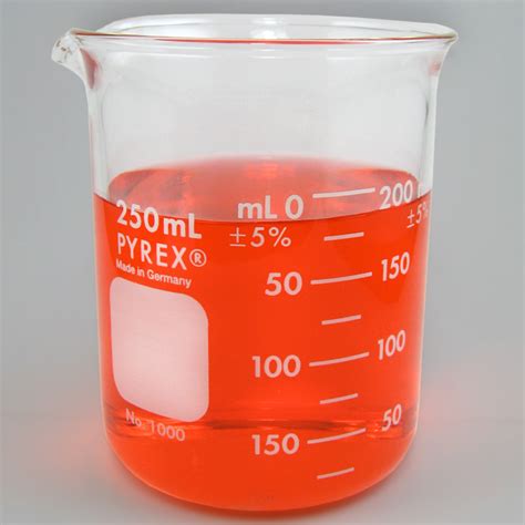 Pyrex 1000 250 Glass Beaker 250ml
