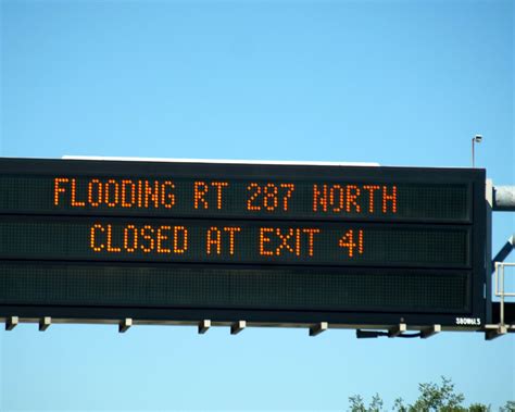 Hurricane Irene Aftermath Sign On Us Interstate I 80 For Flickr