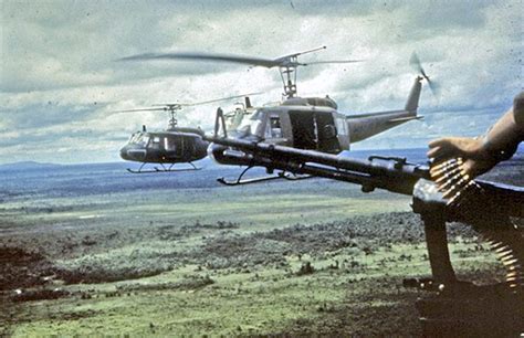 Vietnam War Huey Gunship