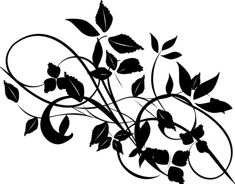 Leaf Logo Png Black And White Free Download Vector Psd And Stock Image