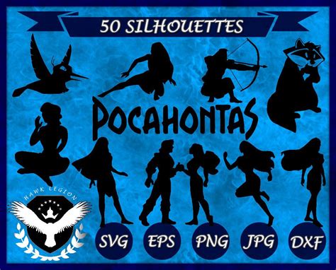50 Pocahontas Silhouette Pocahontas Svg Pocahontas Clipart Disney