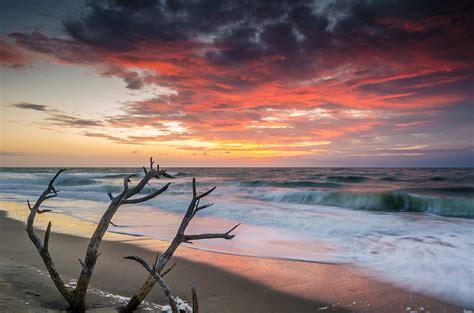 Sea Dawn Waves Beach Morning Wallpapers Hd Desktop