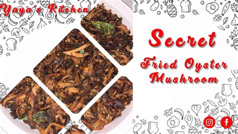 Secret recipe cakes & cafe. Fried Oyster Mushroom | Yaya's Secret Recipe! - YouTube