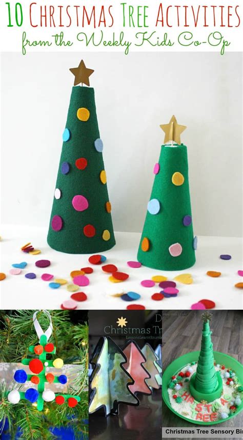 10 Christmas Tree Activities And The Weekly Kids Co Op