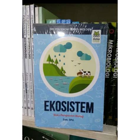 Jual Ekosistem Buku Pengayaan Biologi Oleh Sati Indonesiashopee Indonesia