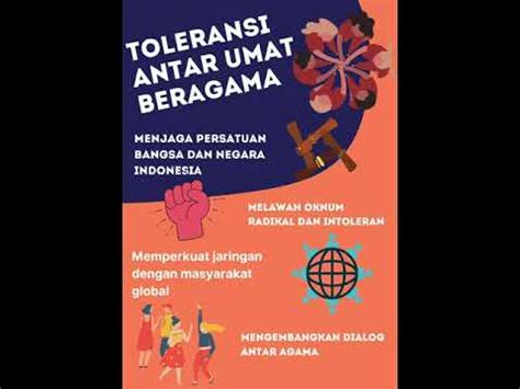 Contoh Poster Toleransi