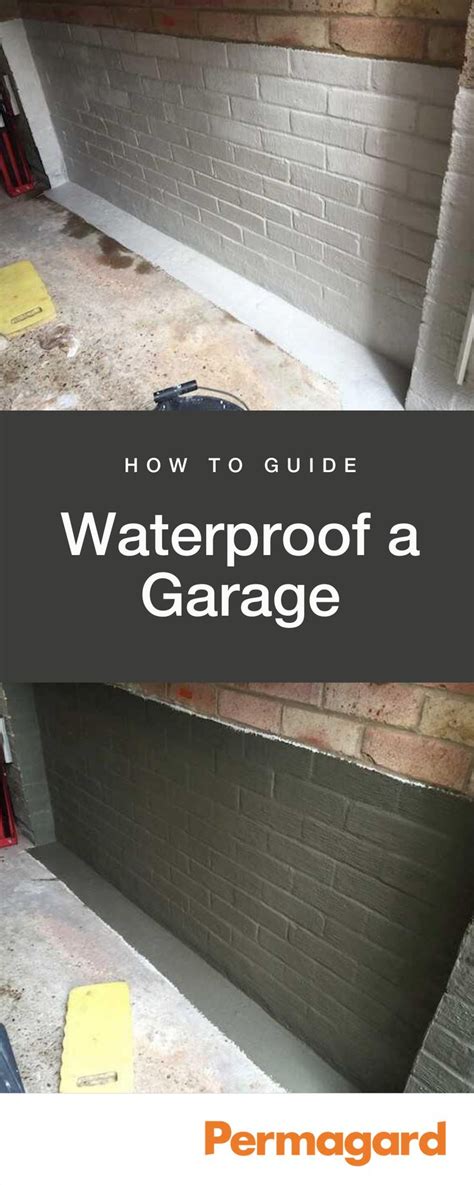 How To Waterproof A Garage Insulating Garage Walls Garage Garage