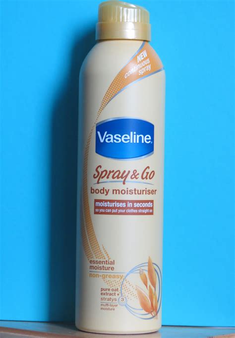 Vaseline Spray And Go Body Moisturiser Katherine Mclee