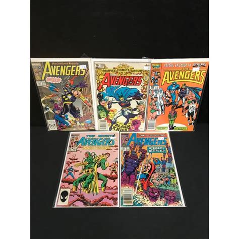 The Avengers Comic Book Lot Marvel Comics