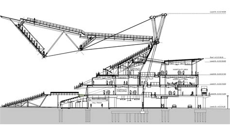 London Olympic Stadium Section Stadium Architecture Stadium Design