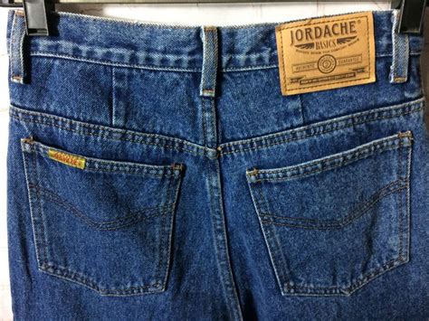 Jordache High Waist Denim Jeans W Tapered Legs Boardwalk Vintage
