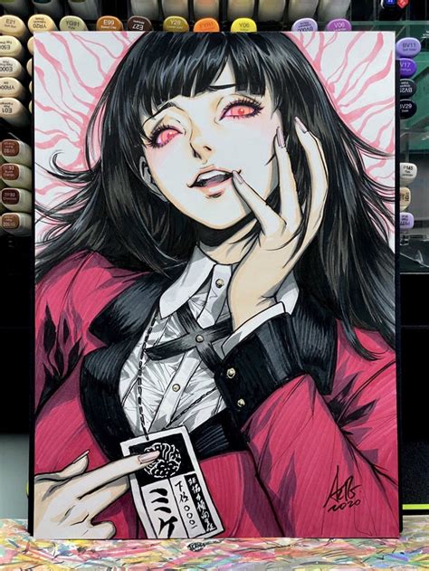 Art Yumeko Jabami Kakegurui By Artgerm Rmanga