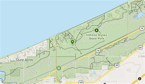 Indiana Dunes State Park Trail Map List Alltrails