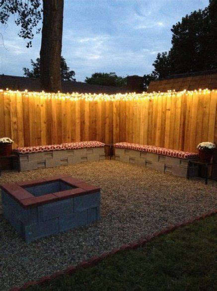 57 Ideas Backyard Privacy Fence Cheap Fire Pits Backyard Seating