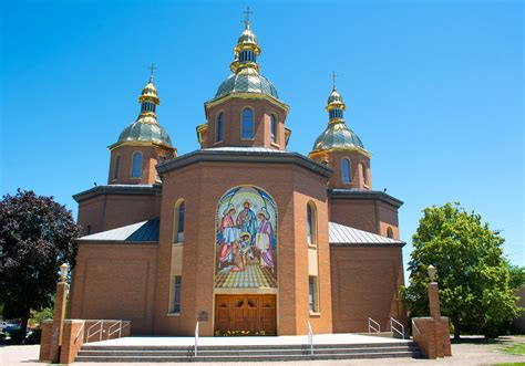 Main Entrance St Josaphat Ukrainian Catholic Cathedral A Photo On